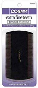 Conair Styling Essentials Extra Fine Tooth Comb 1 ea (Pack of 6)