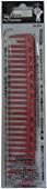 YS Park 452 Round Tooth Cutting Comb - Red