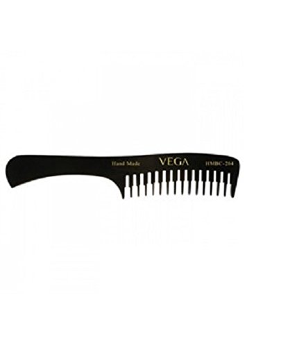 Vega Handmade Black Comb - Step Grooming HMBC-204 1 Pcs by Vega Product