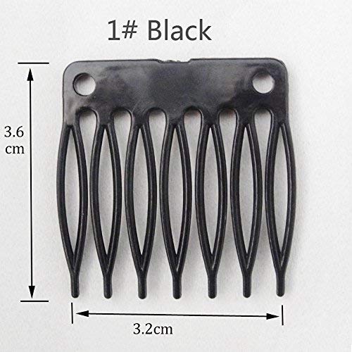 Plastic wig combs for making wigs (12)